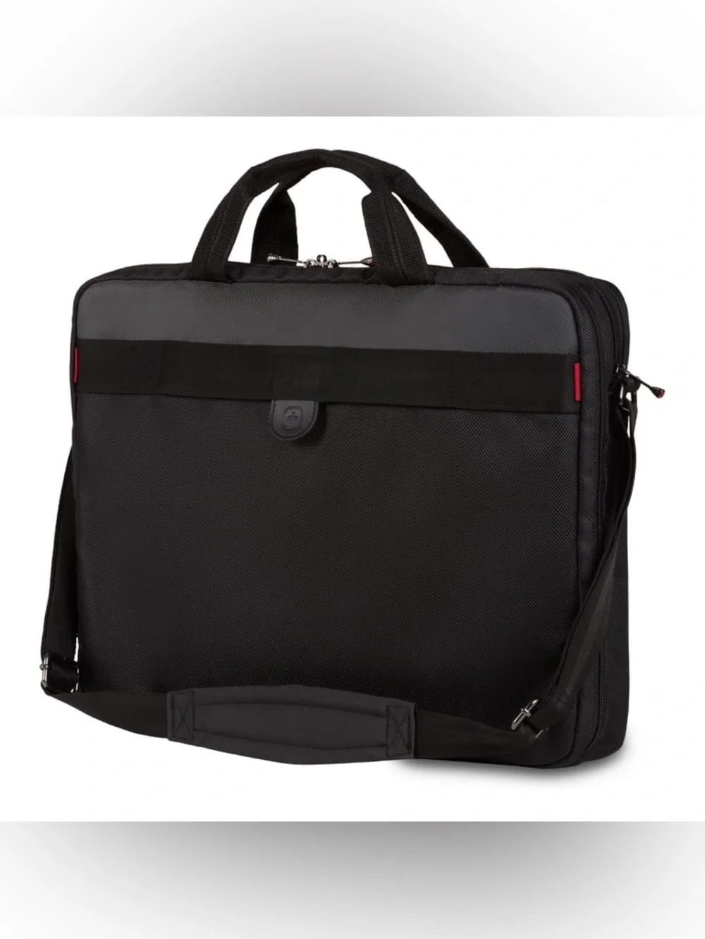 Wenger Legacy 17” Laptop Slimcase Briefcase Black Checkpoint TSA Friendly New